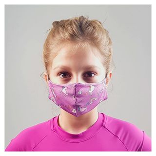Máscara de Proteção UV Line - Infantil Unicórnio