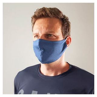 Máscara de Proteção UV Line - Unissex Indigo