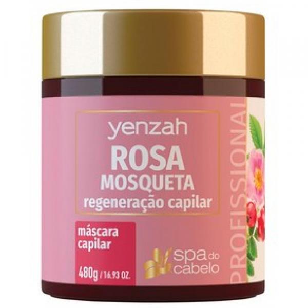 Máscara de Regeneração Capilar Yenzah - SPA do Cabelo Rosa Mosqueta
