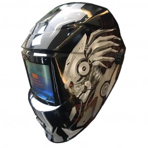 Máscara de Solda Automática Platina New Design Titanium do Brasil Preto 0 Titanium do Brasil