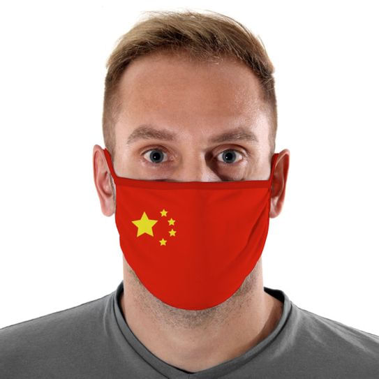 Máscara de Tecido com 4 Camadas Lavável Adulto - China - Mask4all