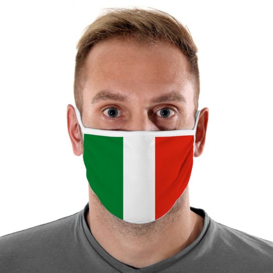 Máscara de Tecido com 4 Camadas Lavável Adulto - Itália - Mask4all