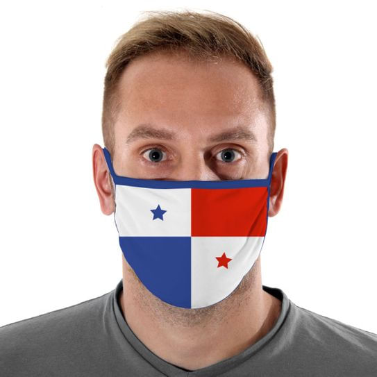 Máscara de Tecido com 4 Camadas Lavável Adulto - Panamá - Mask4all