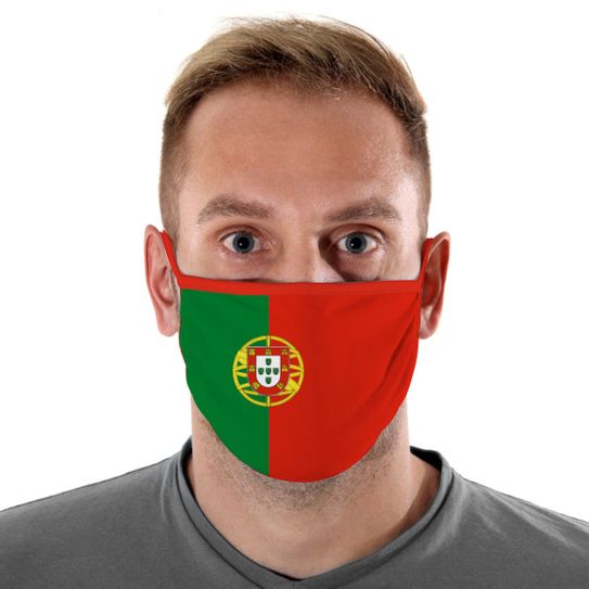 Máscara de Tecido com 4 Camadas Lavável Adulto - Portugal - Mask4all
