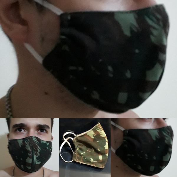 Máscara de Tecido Lavavel Dupla Face Anatomica - Kiltron Labs
