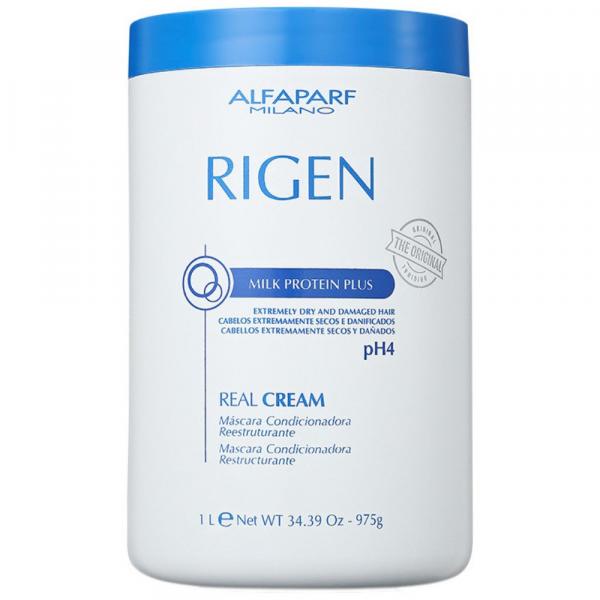 Máscara de Tratamento Alfaparf Rigen Milk Protein Plus Real Cream PH4 1Kg - Alfaparf Milano