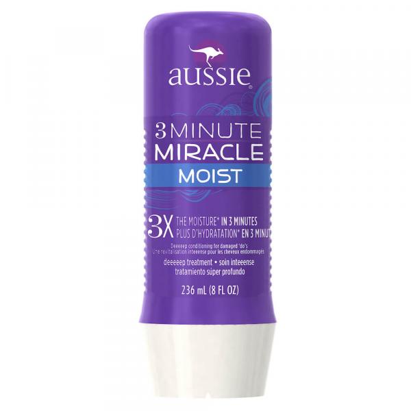 Máscara de Tratamento Aussie Moist 3 Minutes Miracle - 236ml