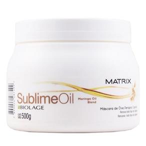 Máscara de Tratamento Biolage Sublime Oil Matrix - 500 G