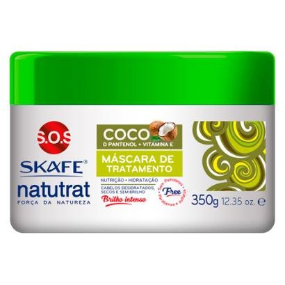 Máscara de Tratamento Coco Skafe Naturat SOS Força da Natureza 350g