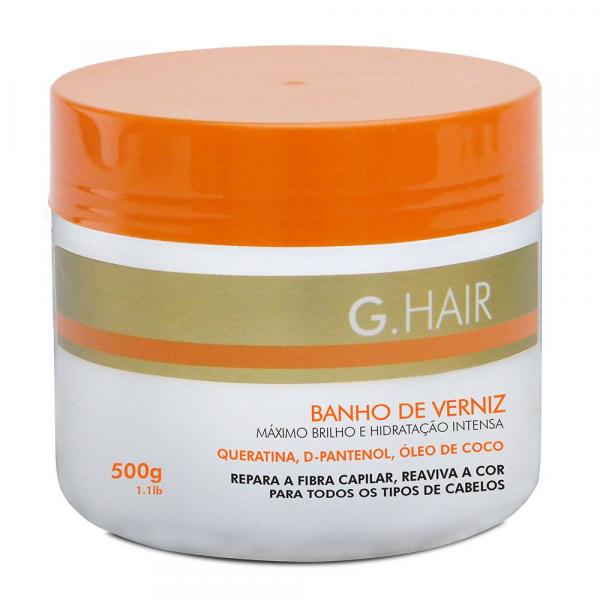 Máscara de Tratamento G.Hair Banho de Verniz - 500g