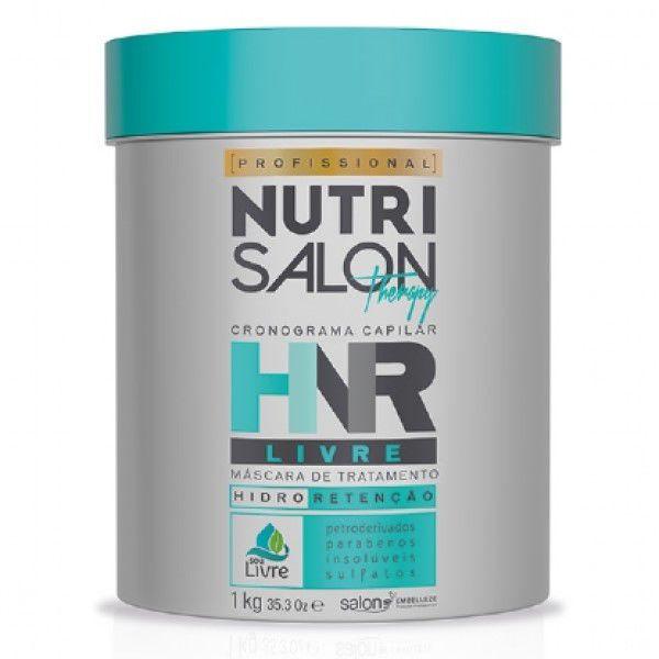 Mascara de Tratamento Hidratação HNR Livre 1kg Nutri Salon - Embelleze