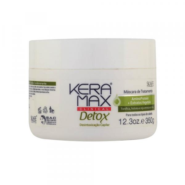 Máscara de Tratamento Keramax Clinical Detox 350g - Skafe