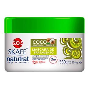 Máscara de Tratamento Natutrat SOS Força da Natureza Coco - 350 G