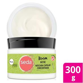 Máscara de Tratamento Seda Boom Nutre Abacate e Manteiga de Karité - 300g