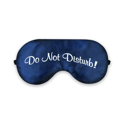 Máscara | do Not Disturb Cetim (Camomila, Azul Marinho)