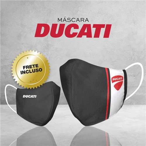 Máscara Ducati - Preta