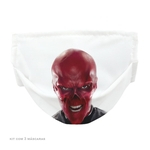 Máscara Dupla Capitão América Caveira Vermelha Face Kit c/ 3