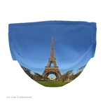 Máscara Dupla França Torre Eiffel Kit c/ 3