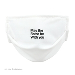 Máscara Dupla Frases May the Force be With You Kit c/ 3