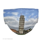 Máscara Dupla Itália Torre de Pisa Kit c/ 3