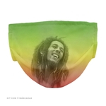 Máscara Dupla Reggae Bob Marley Colours Kit c/ 3
