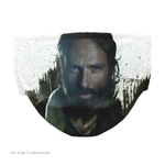 Máscara Dupla The Walking Dead Rick Grimes Face Kit c/ 3