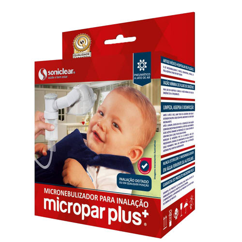 Máscara e Extensão Micropar Plus para Nebulizador Infantil