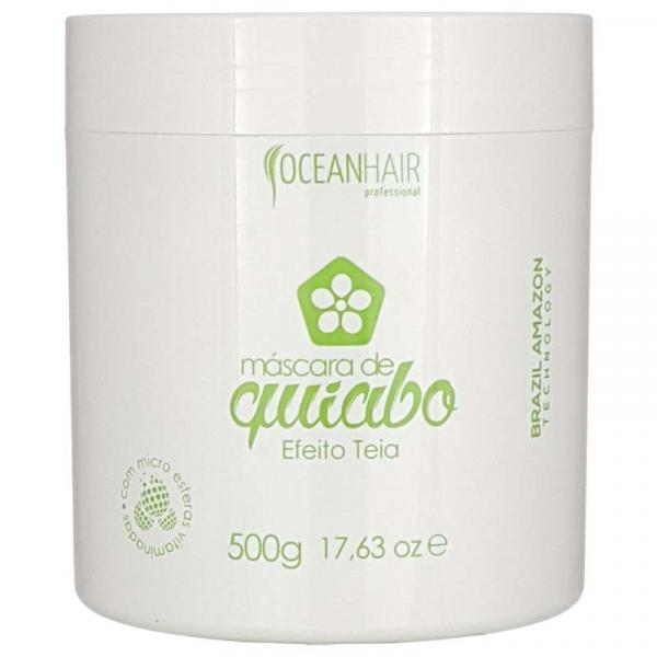 Máscara Efeito Teia Quiabo 500g - Ocean Hair - Oceanhair