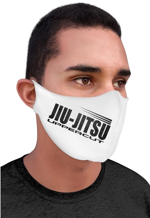Máscara em Tecido Duplo Lavável Kit com 10 Máscaras Branca