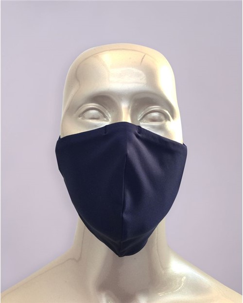 Máscara em Tecido Marinho para Proteção Individual Lavável