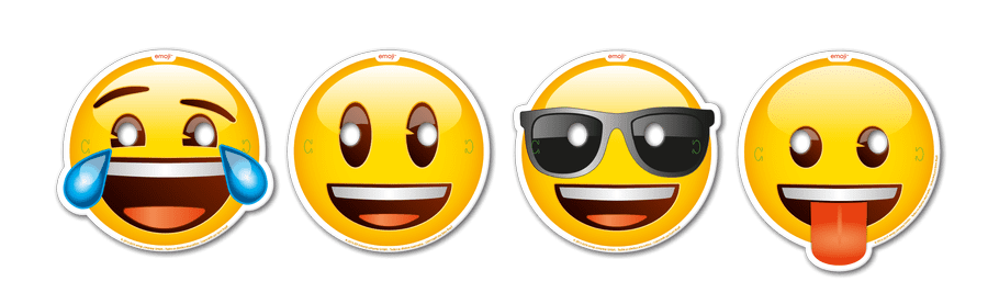 Mascara Emoji - 08 Unidades