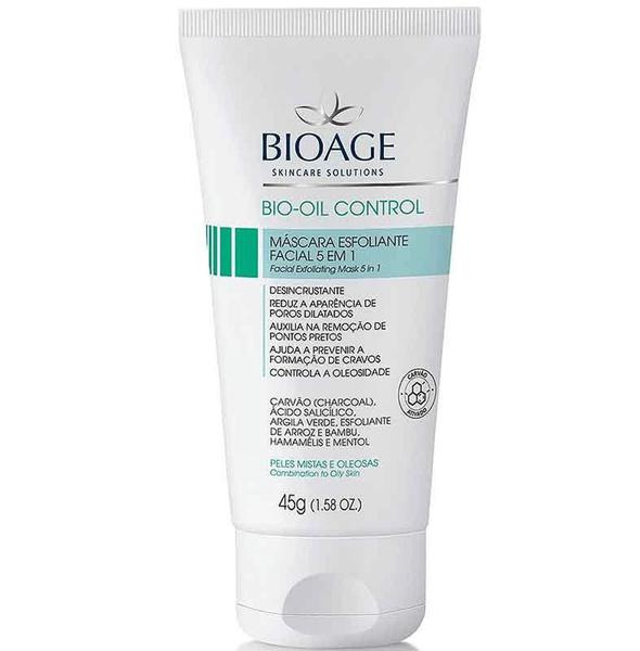 Mascara Esfoliante Bioage Bio Oil Control 5 em 1 - 45g