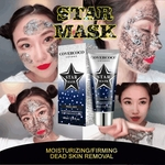 Máscara Estrelada Glitter Descascando Sujeira Cravo Removedor Hidratante Reafirmante