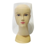 Mascara Face Shield kit 10 uni Facial Protetor Ajustavel Viseira Respingos Escudo Epi