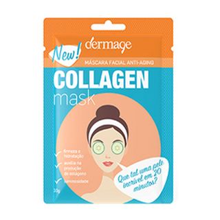 Máscara Facial Anti-idade Dermage - Collagen Mask 10g