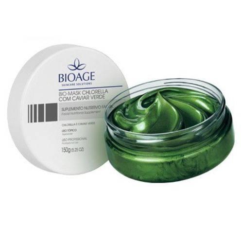 Máscara Facial Bio Mask Chlorella com Caviar Verde Bioage 150g