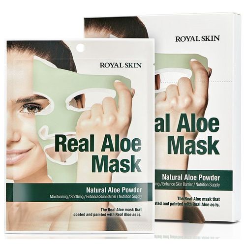 Máscara Facial Calmante Sisi - Royal Skin Real Aloe Mask