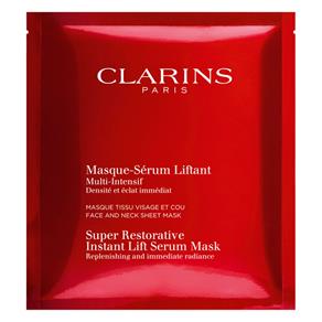 Máscara Facial Clarins - Super Restorative Instant Lift Serum Mask 30ml