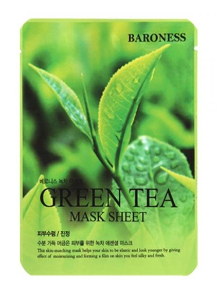 Máscara Facial Coreana - Baroness Mask - Chá Verde