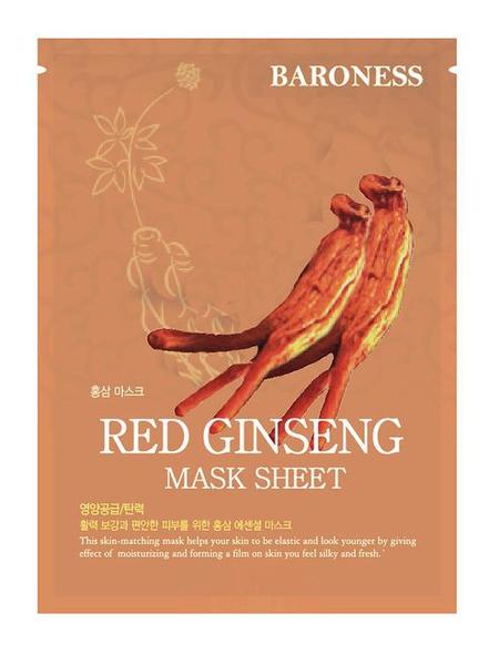 Máscara Facial Coreana - Baroness Mask - Ginseng Vermelho
