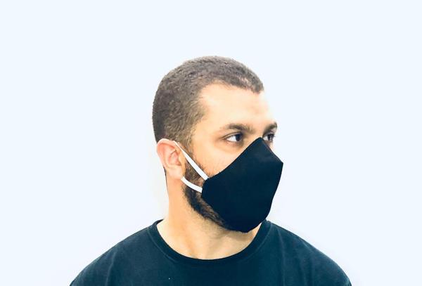 Máscara Facial de Algodão Dupla Proteção 05 Unidades - Dom