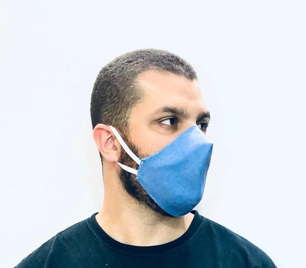 Máscara Facial de Algodão Dupla Proteção N95 15 Unidades - Dom