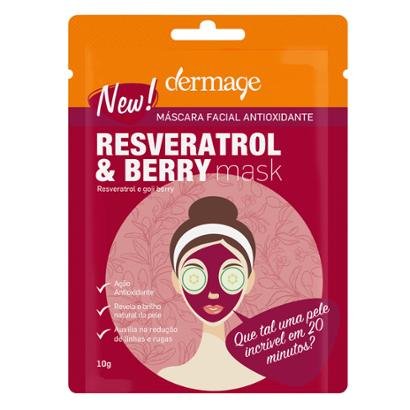 Máscara Facial Dermage Resveratrol & Berry 10g