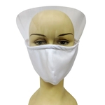 Mascara Facial Face Shield Protetor Viseira Respingos Escudo Epi Ajustavel