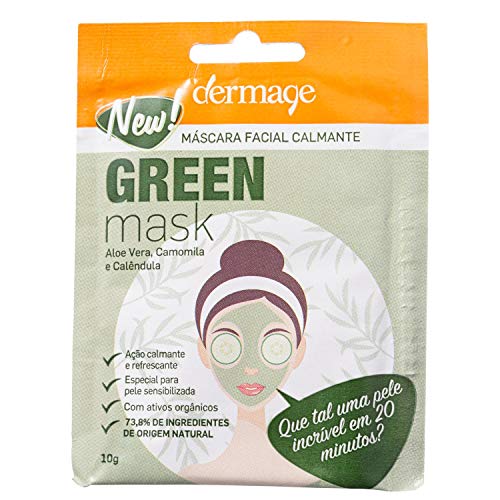 Máscara Facial Green Mask Sache Dermage - 10g