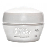 Máscara Facial Hidratante Lift Mask Ice Pearl Ruby Rose 50g