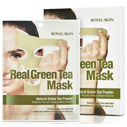 Máscara Facial Hidratante Sisi - Royal Skin Real Green Tea Mask