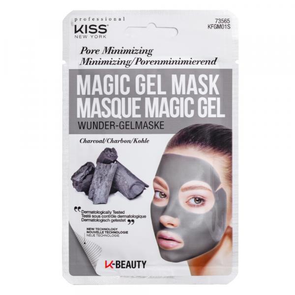 Máscara Facial Kiss New York - Magic Gel Mask Carvão - Kiss Ny