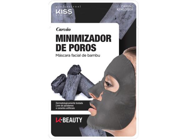 Máscara Facial Kiss New York Professional - Carvão 20ml