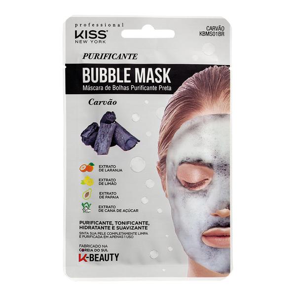 Máscara Facial Kiss NY Bubble Mask Carvão